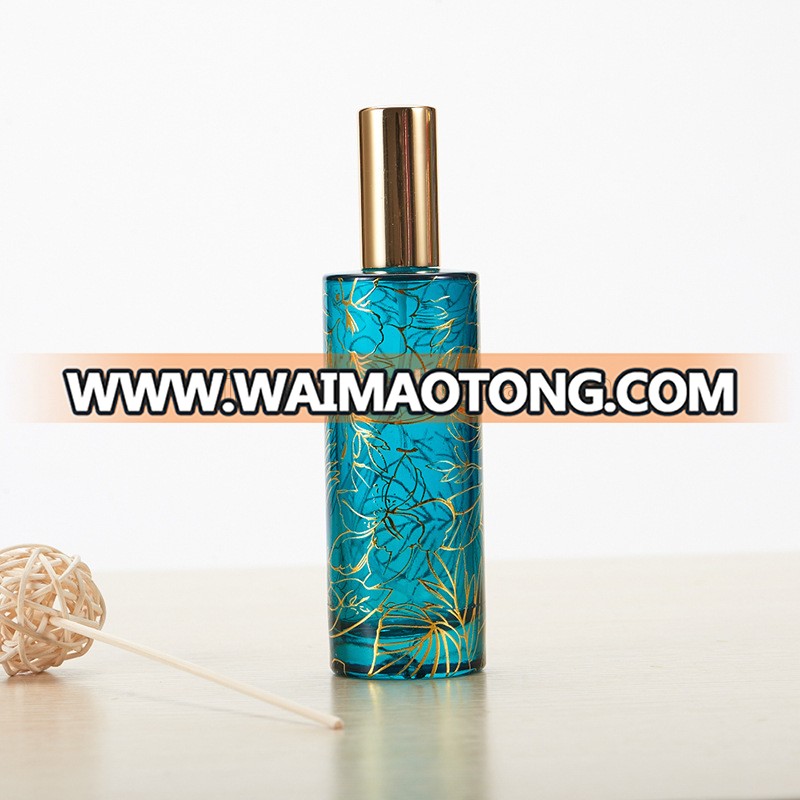 OEM luxury 100ml automatic refillable perfume room spray glass bottle air freshener