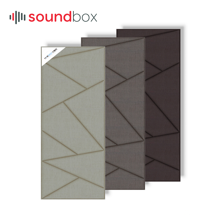 Korea Office False Ceiling Panel Design Fabric Acoustic Panel