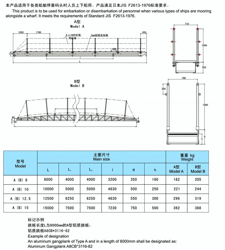 Aluminum Alloy Accommodation Ladder