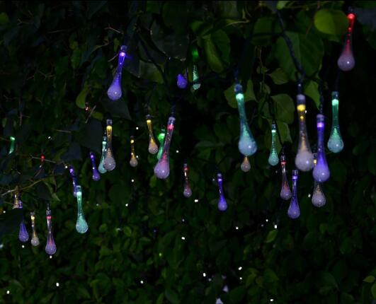 30pcs Bubble Ball solar Christmas light