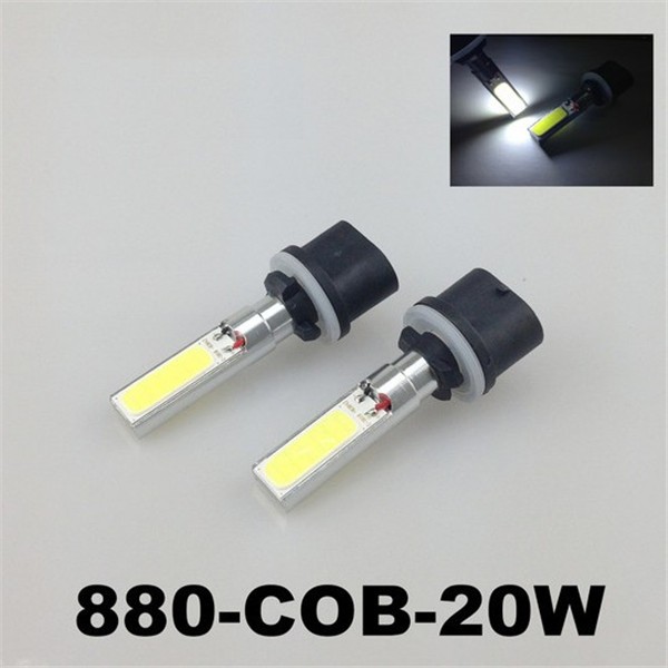 H4 H8 H9 H10 H11 H13 9004 9005 9006 880 881 12V 20W high power cob led fog light Tucson fog lamp