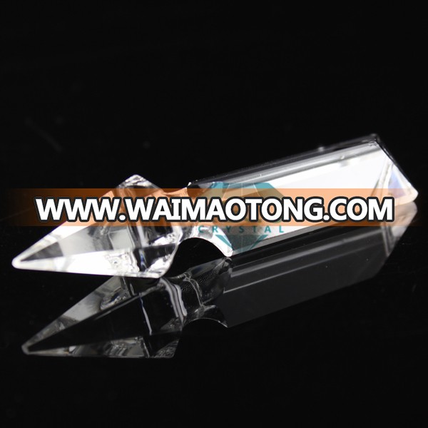 Good quality crystal point, keco crystal is a manufacturer of all types chandelier crystal parts in China