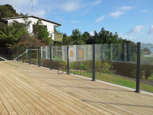 Stainless Steel glass clamp frameless glass balustrade/ railing system