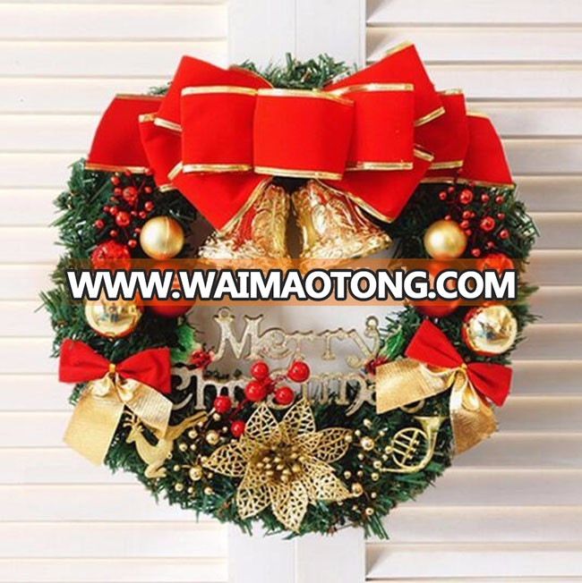 Factory customize different size plastic artificial merry christmas garland