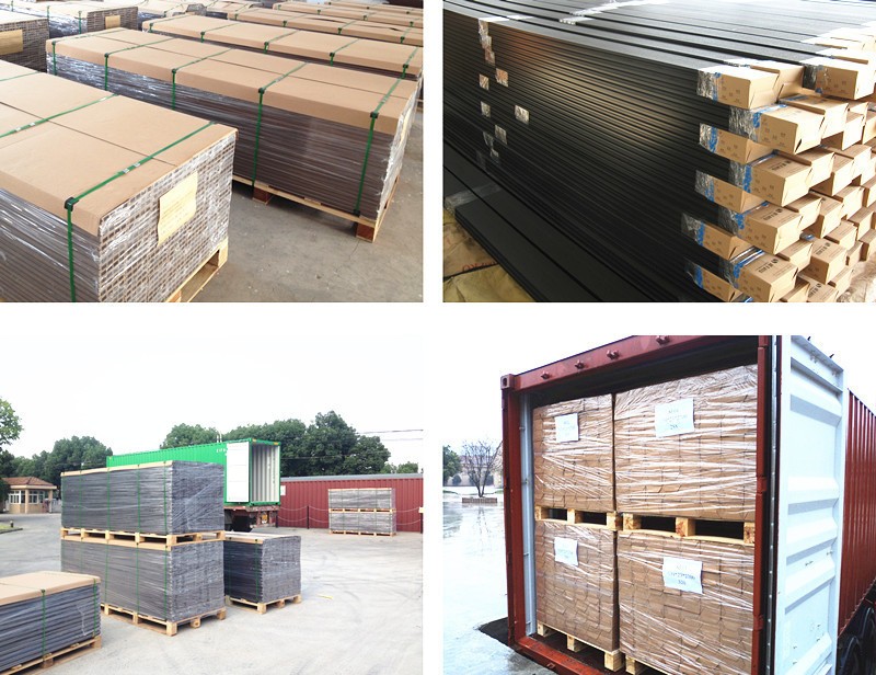 New design Co-extrusion composite decking UV-resistant capped wpc decking hollow co-extrusion wpc decking