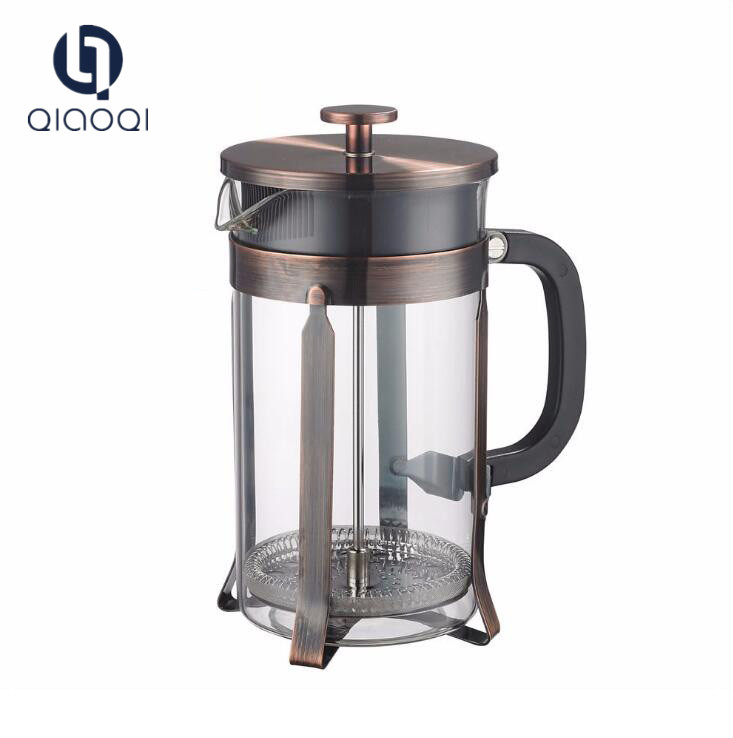 Amazon Hot Sale 600ML Borosilicate Glass with French press