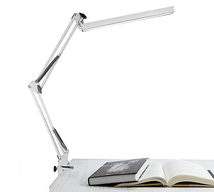 New Design Portable Luminaire Energy Saving USB Foldable Dimmable Clamp LED Touch Reading Working Desk Lamp