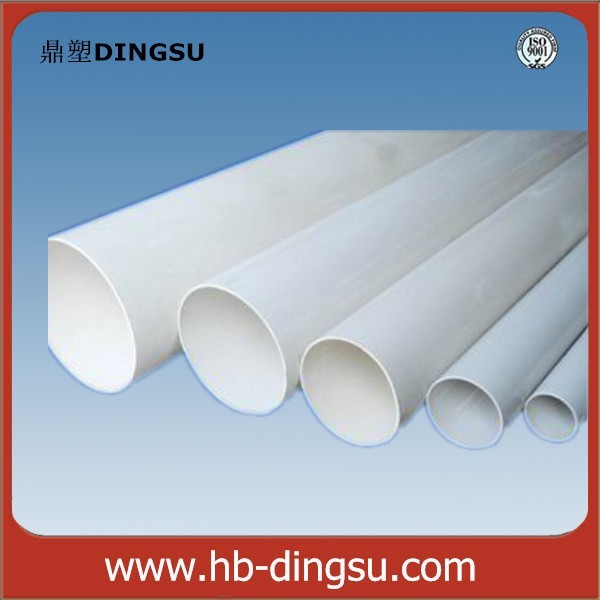 Pvc-U Pipe for water supply BS3505/underground water supply pipe