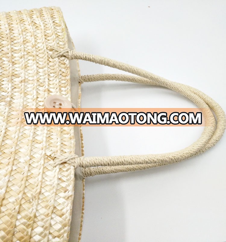 New product Eco friendly straw basket bag Seagrass Style and Women Gender attractive each bag