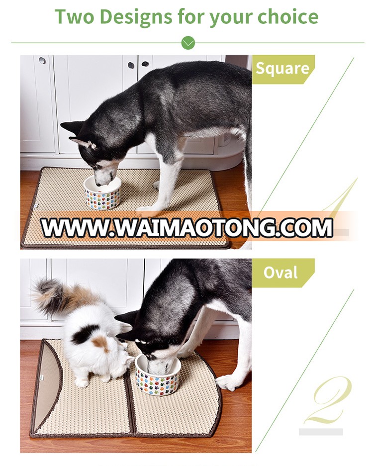 waterproof foldable design cat litter mat