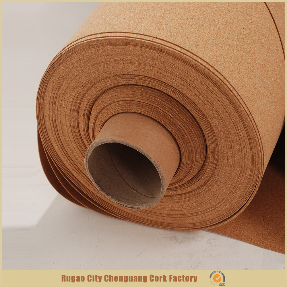 Professional manufacturer wholesale cork sheet cork roll flooring underlayment