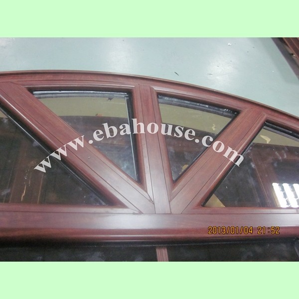 aluminum casement window with arch window design CE SONCAP arch decorations fenetre battante menuiserie alu