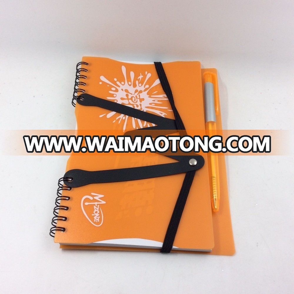 Best Selling Bulk High Quality School Notebook for Promotion with pen