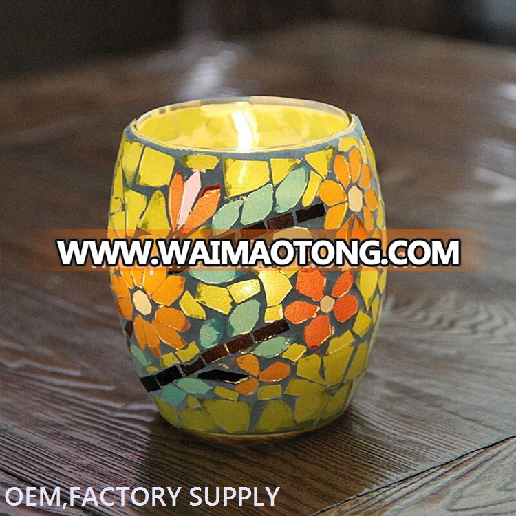 hot sale mini glass candle holder