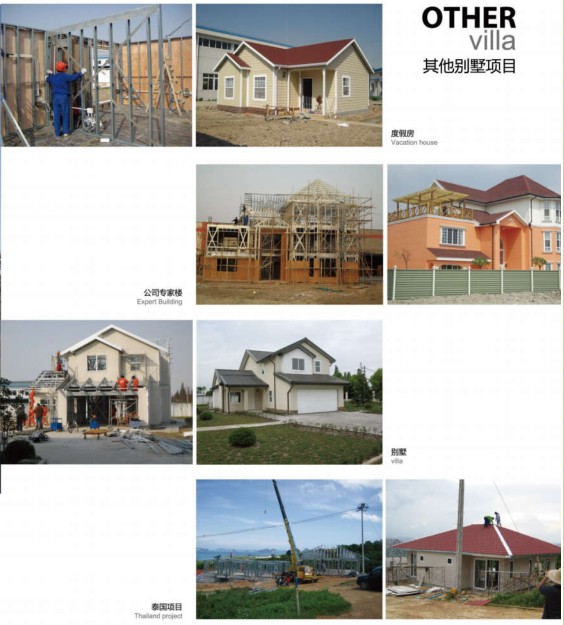 Z275 light gauge steel material, galvanized light steel frame, light steel material for house