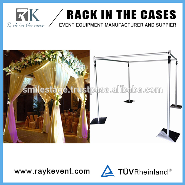 wedding backdop pipe and drape 8ft height