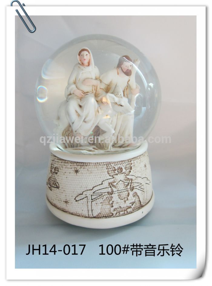 China's high quality wholesale resin material angel sleep doll modeling 100# snow crystal snowballs