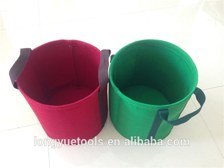 new design wholesale colored non-woven grow bag