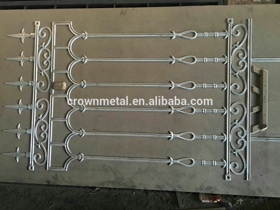 125*25cm cast iron decoration fence design for sale