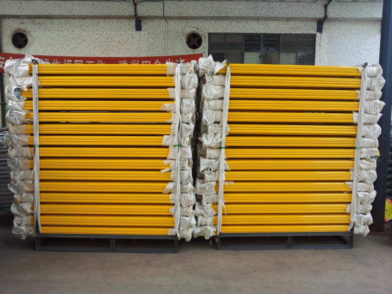 Power Coated Aluminium Adjustable Post Shoring For Scaffolding Construction