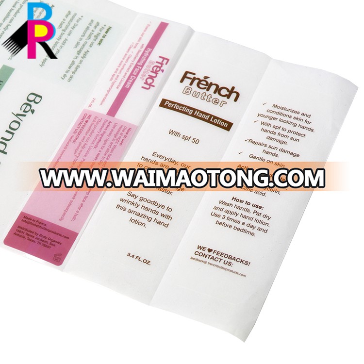 Wholesale printing customized easy peel off glossy paper sticker