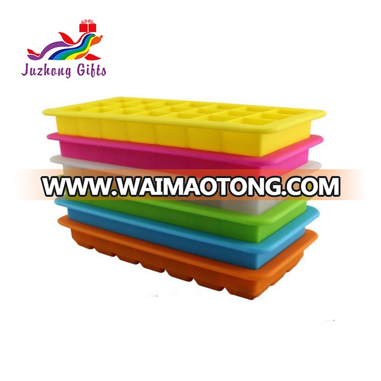 Hot Selling Custom 21 Cavity Silicone Ice Cube Tray Mold