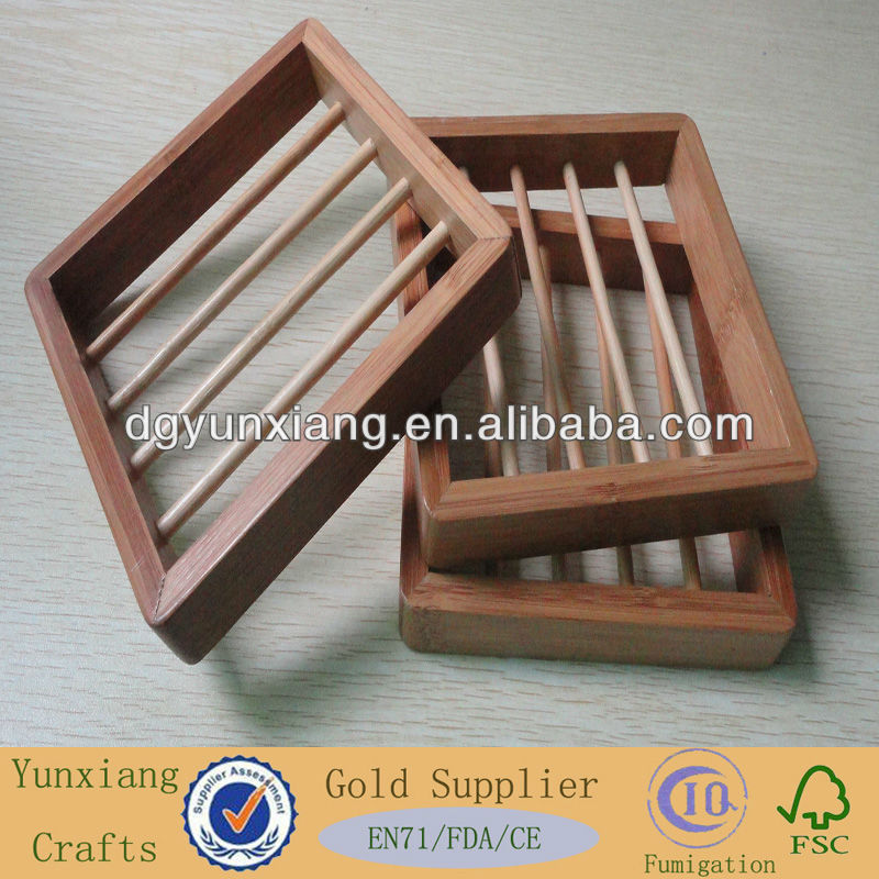 Nature bamboo soap holder