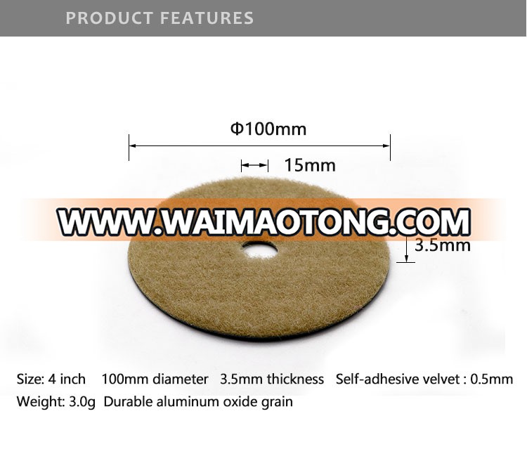 Round Abrasive Sponge Grinder Sanding disc Polishing Sponge Grinding Accessories