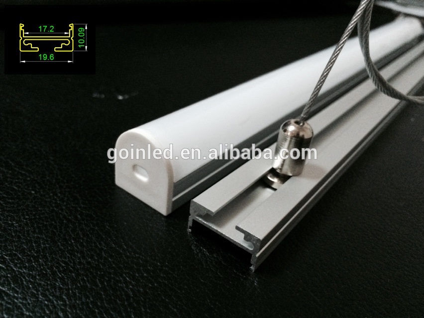 strip led aluminum profiles 19.6*10mm 1m,2m,3m available