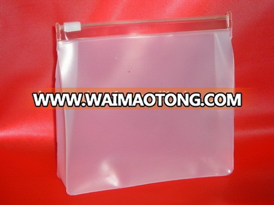 Foldable Clear Plastic PVC Zipper Closure Packaging Bags