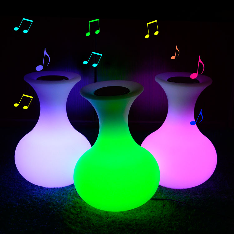 Elegant power New design Decoration Lamp Use Led speaker light