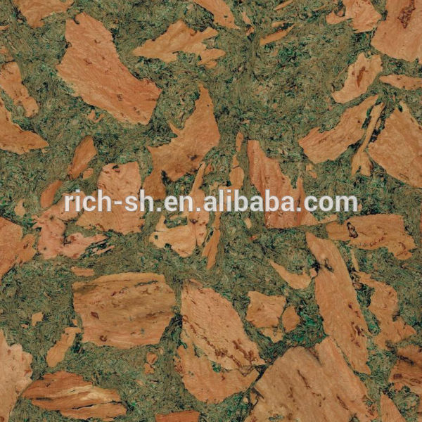 granule cork tiles/natural cork wall covering/decorative wall tile