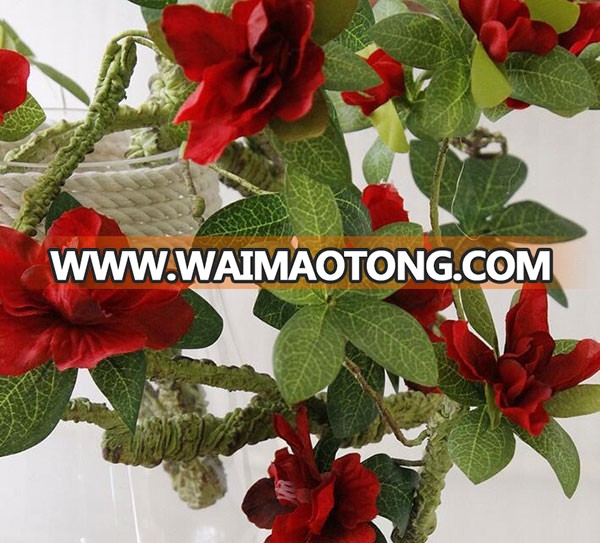 Wholesale 10 heads artificial azalea flower for home decoration