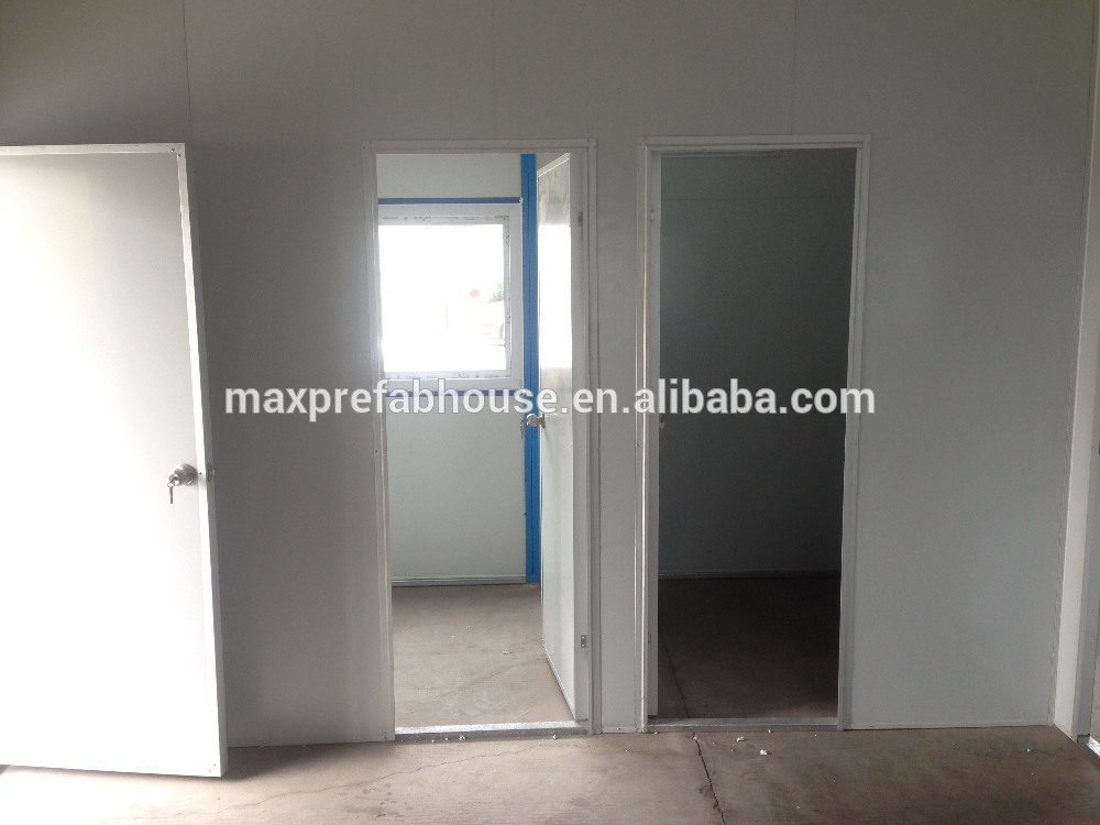 K353 Pre-painted light-steel C frame refugee camp prefabricated house