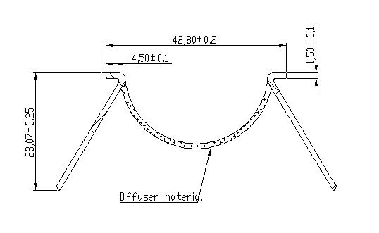 co-extrusion PC led tube light housing with good quality,best price