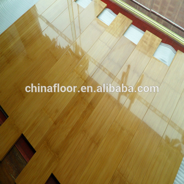 Good quality gloss natural floating bamboo floor