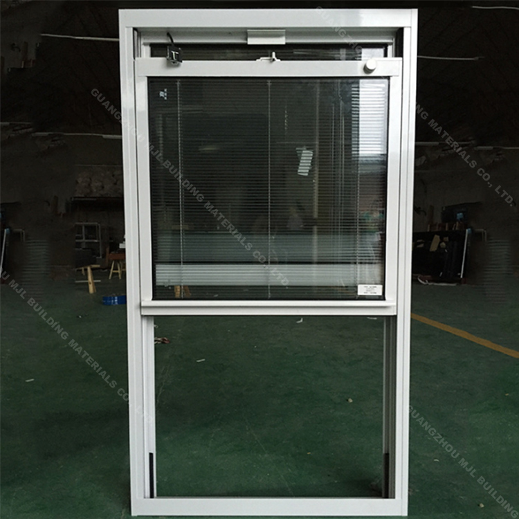 Construction Malaysia Aluminum Window and Door Frame Energy Efficient Double Hung Window