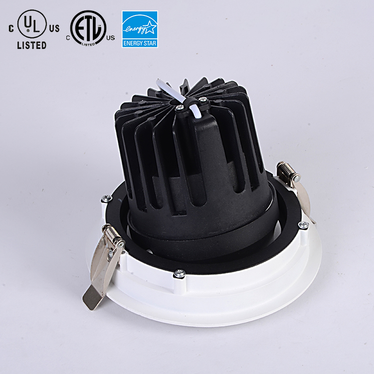 Modern 15w changing multiple size led downlight