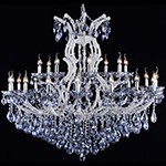 Crystal Pendant Chandeliers For Hotel Decoration, Home Decoration, Projects Lighting Fixtures