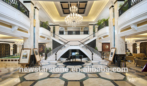 China Marble Flooring Waterjet Medallion for Interior