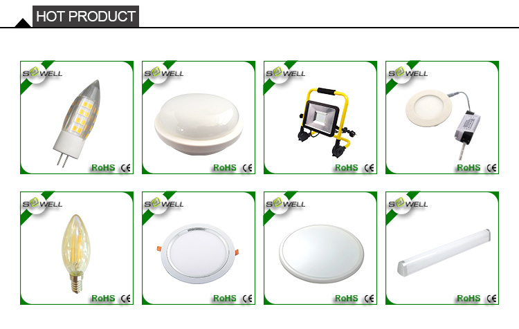 18W 1170-1350lm Plastic Ceiling lighting LED Panel Lights