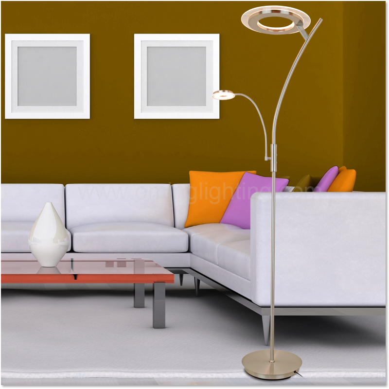 Chinese Unique design touch glass modern floor lamp bright floor lamps for bedroom