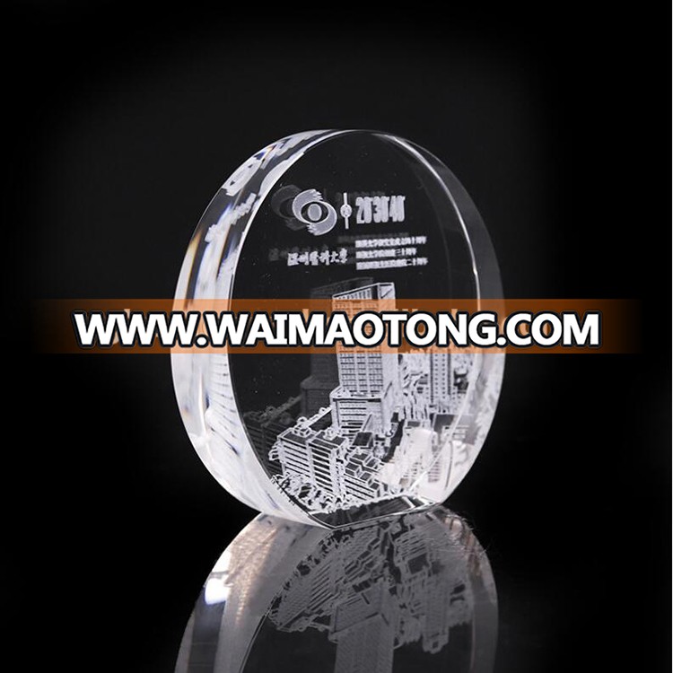 Handmade paperweight Fashionable gift crystal glass paperweight on sale