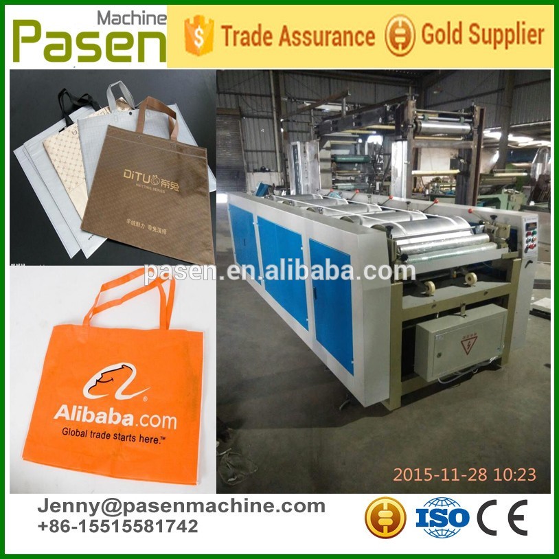 Manufactural plastic carry poly bag printing machine / printing machine for plastic bag