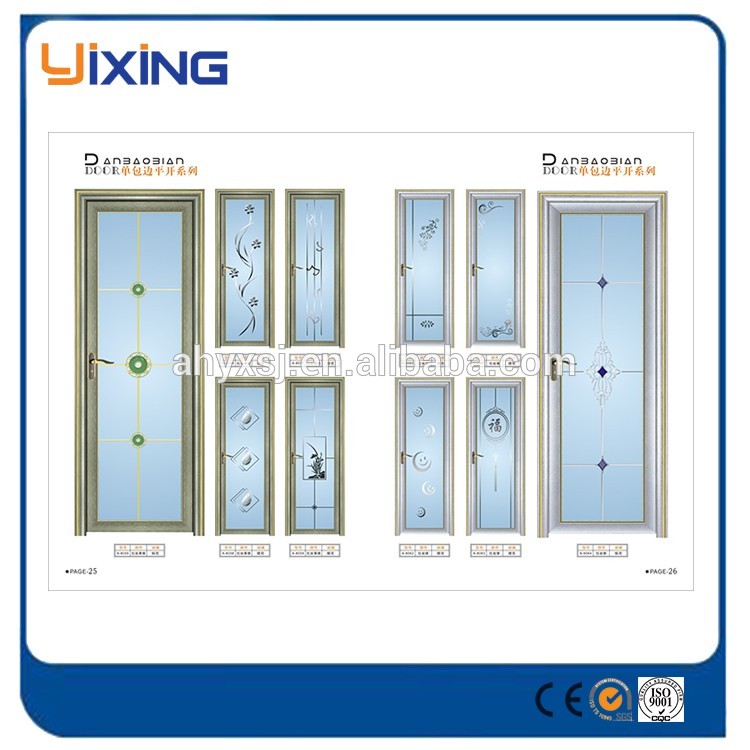 Hot-Selling High Quality Low Price Toilet Door Design Aluminium Bathroom Door