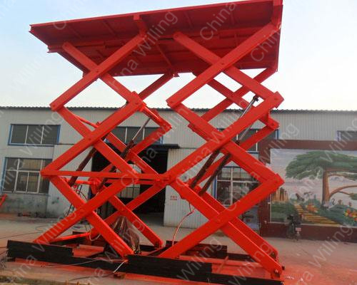 Heavy duty folding tables scissor lift table