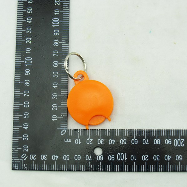 plastic supermarket shopping cart /trolley token coin keyring