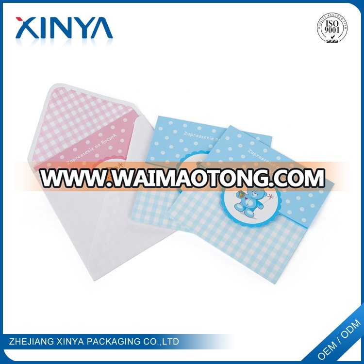 XINYA Chinese Factory Bulk Printable Diy Happy Birthday Gift Greeting Cards For Friend