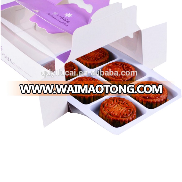 Custom cookie packaging box with handle