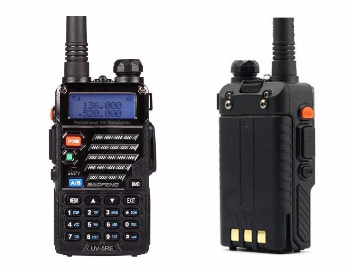 Baofeng UV-5RE tri-band 8W two way radio PC programming Popular Digital Wireless Walkie Talkie